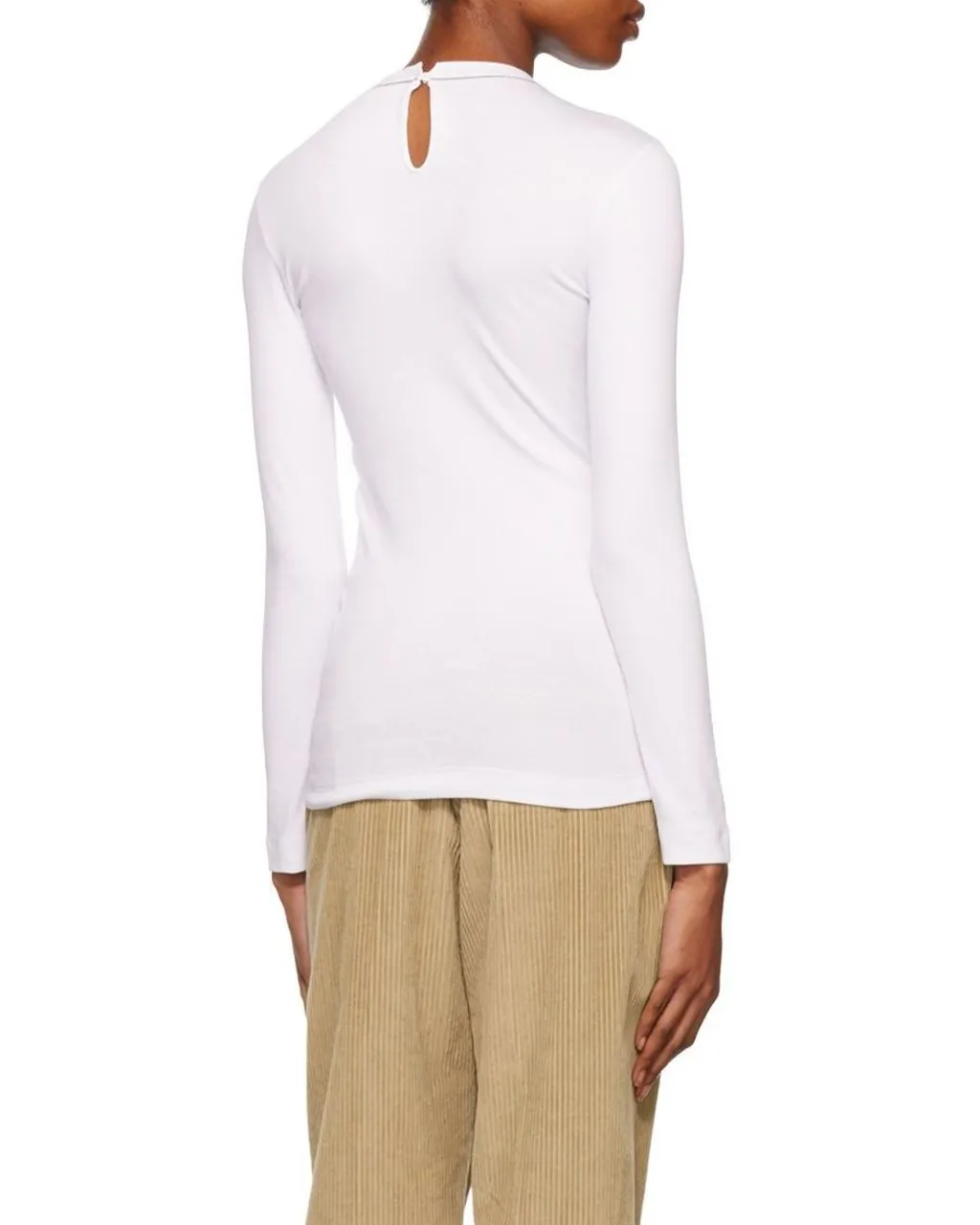 Chain-Linked Crewneck Top