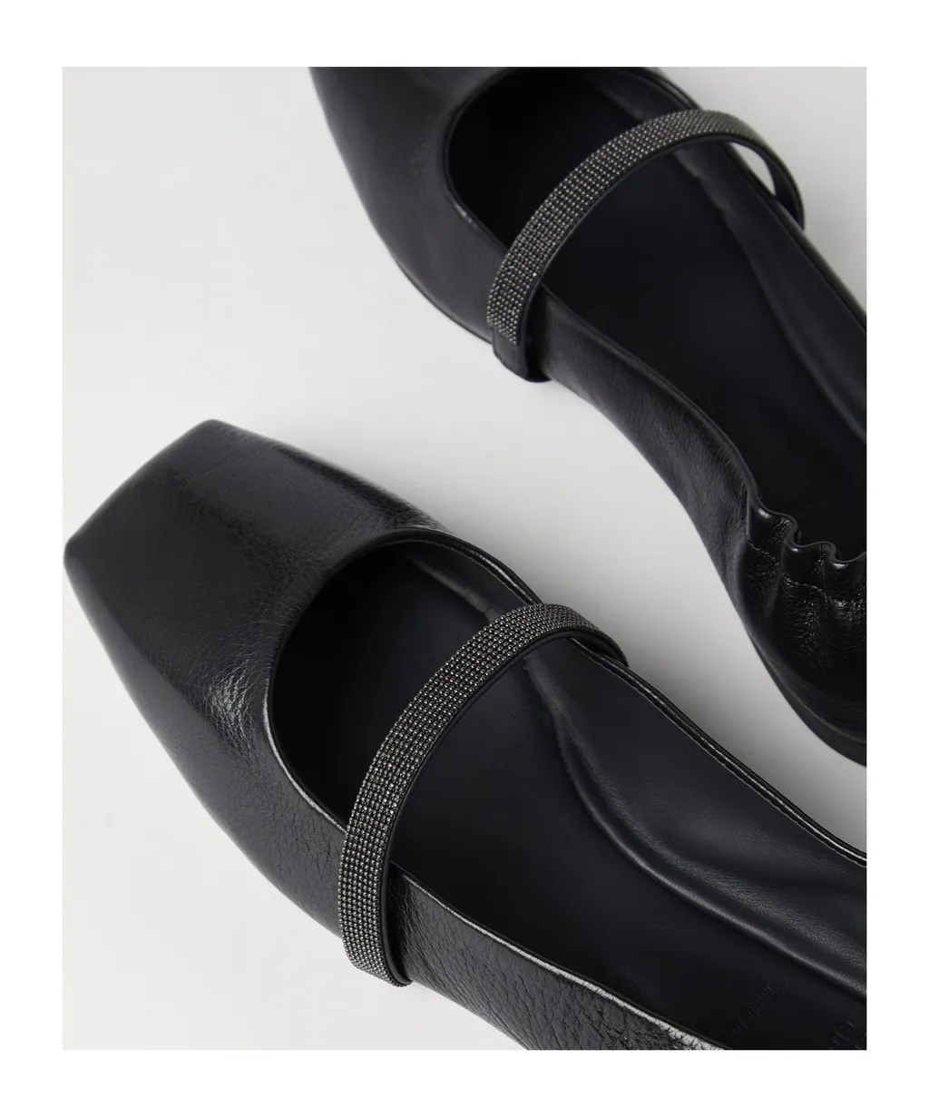 Square Toe Flat Shoes