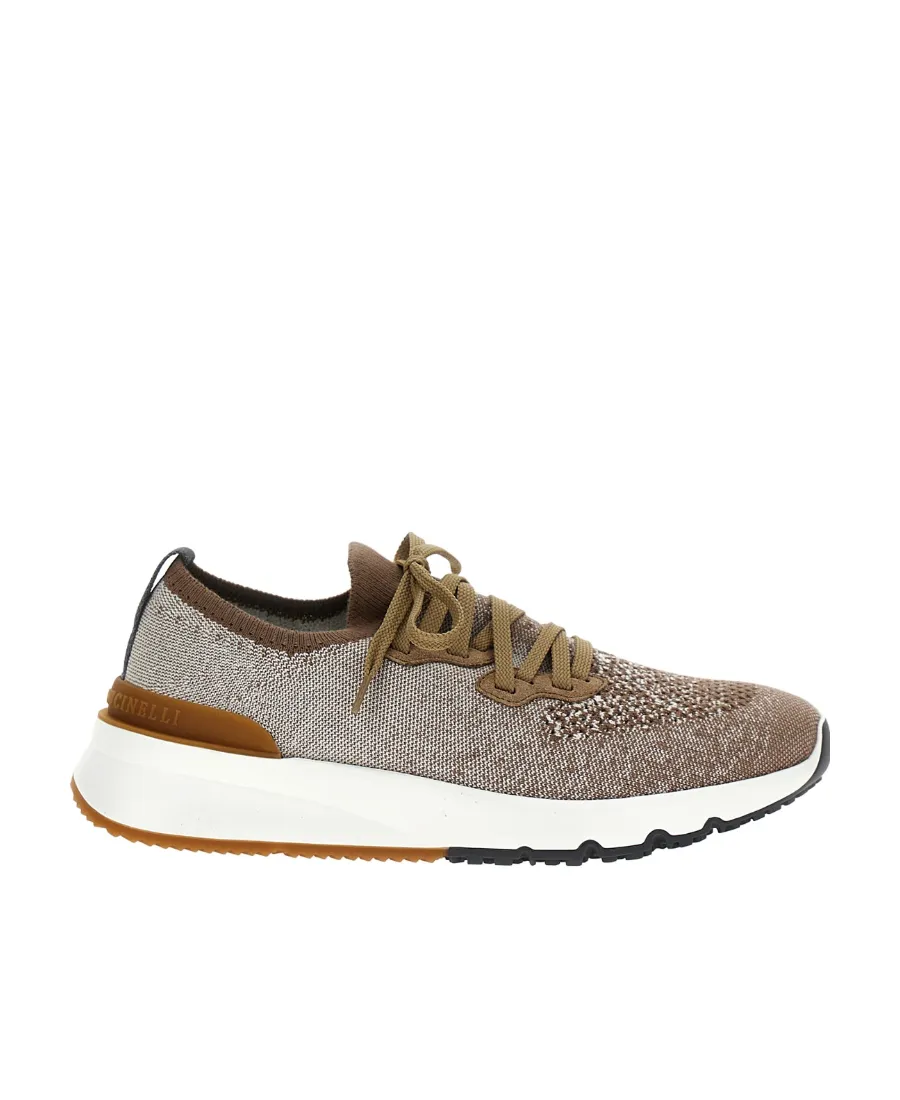 Low-Top Lace-Up Sneakers