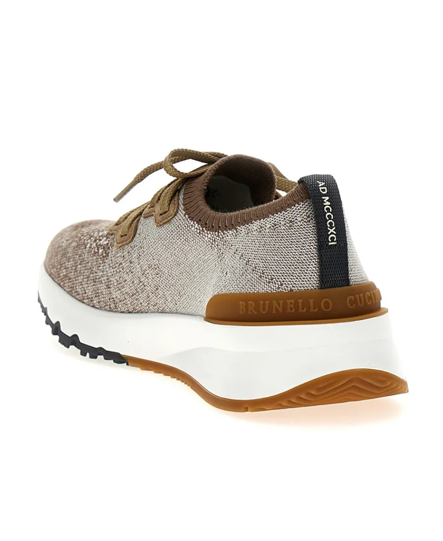 Low-Top Lace-Up Sneakers