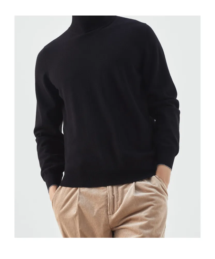 Turtleneck Long-Sleeved Jumper