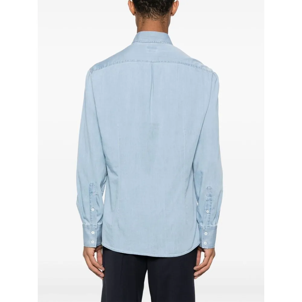 Buttoned Long-Sleeved Shirt