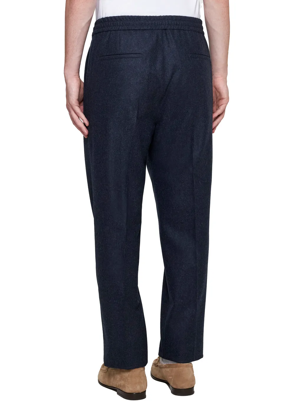 Drawstring Elastic Waist Pants