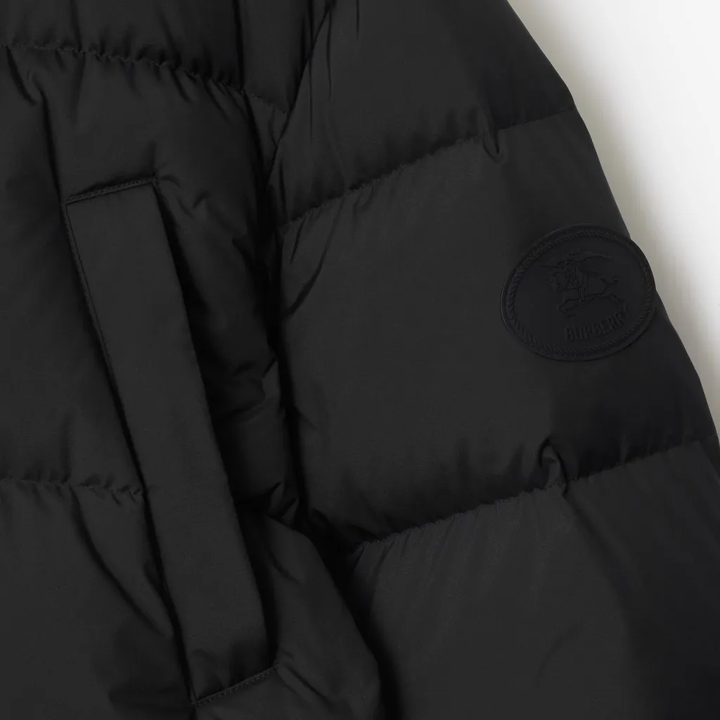 Long Sleeved Hooded Down Jacket