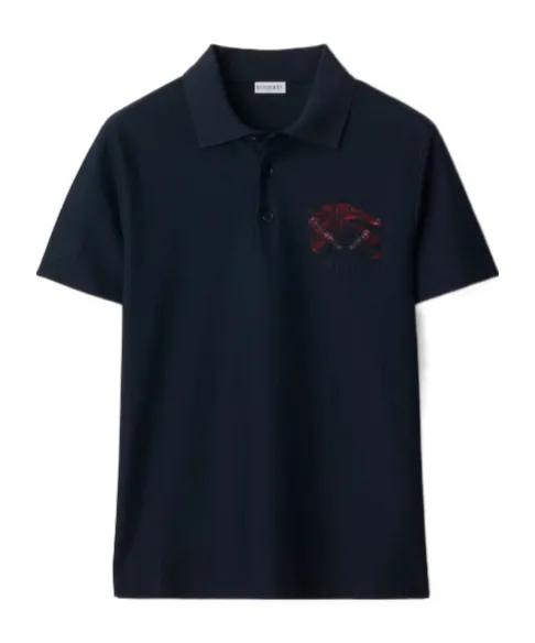 Check Cotton Polo Shirt