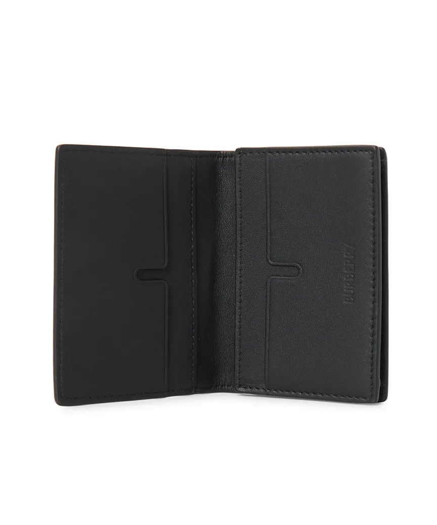 Check Pattern Bi-Fold Wallet