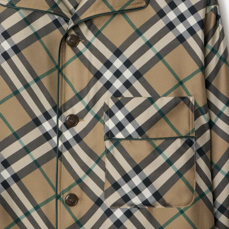 Checked Pyjama Shirt