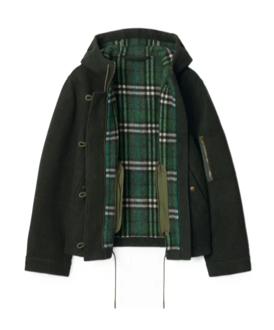 Hooded Drawstring Jacket
