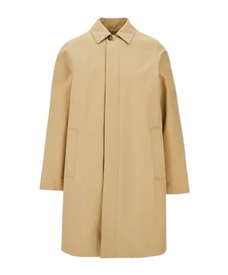 Long Sleeved Trench Car Coat
