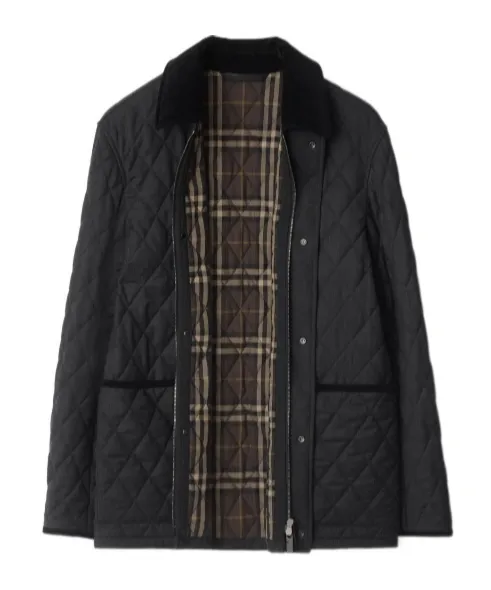 Long Sleeved Quilted Barn Jacket