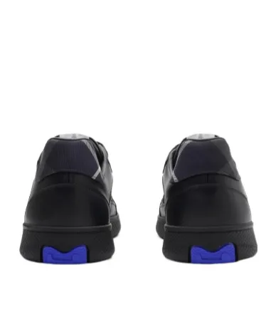 Checked Motif Low-Top Sneakers