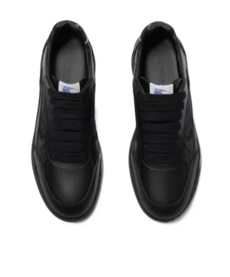Checked Motif Low-Top Sneakers