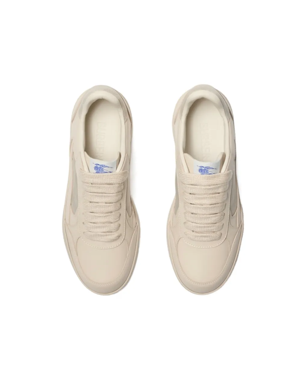 Checked Lace-Up Sneakers