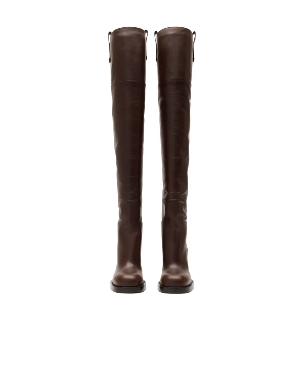 Knee-High Heeled Boots