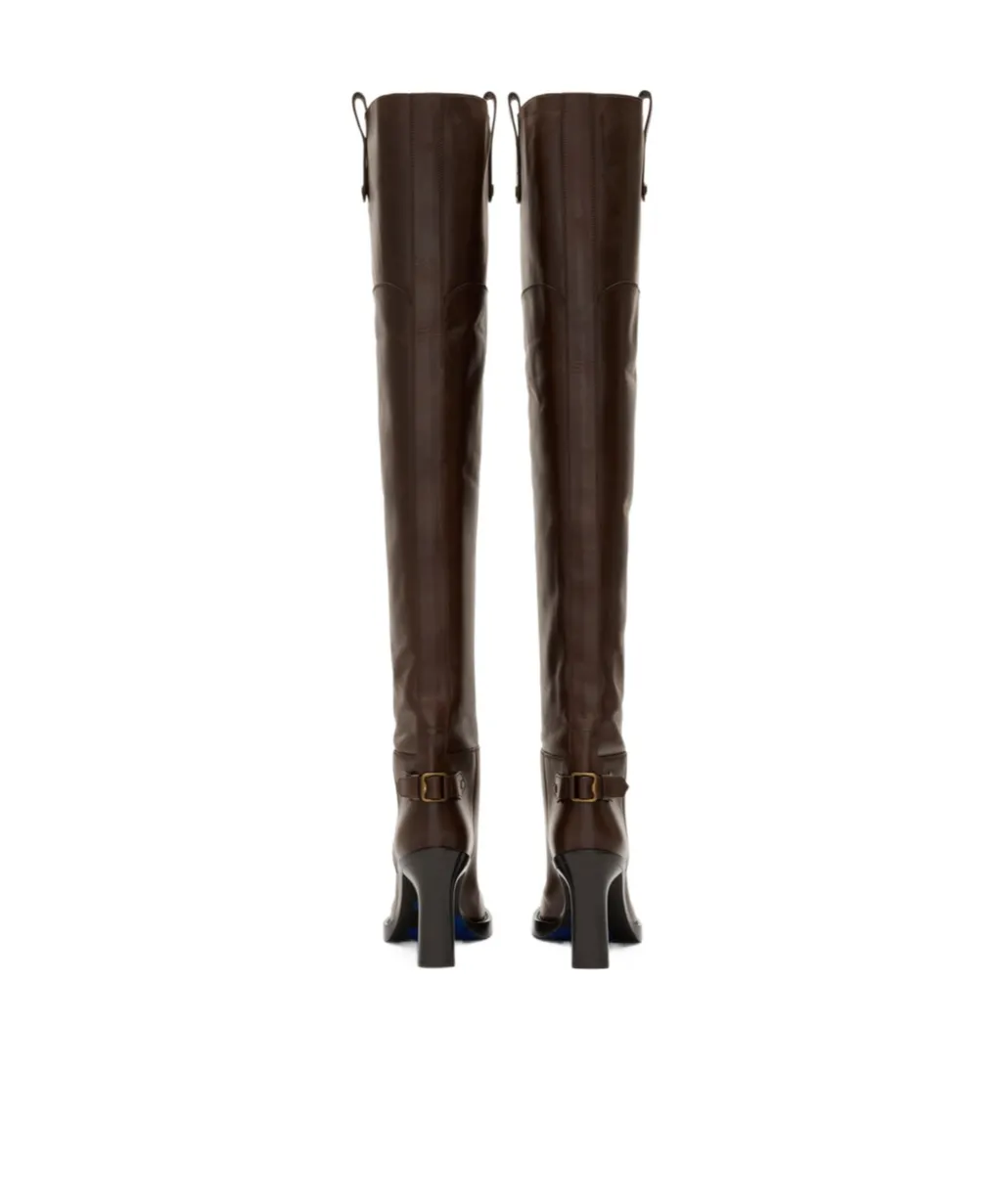 Knee-High Heeled Boots