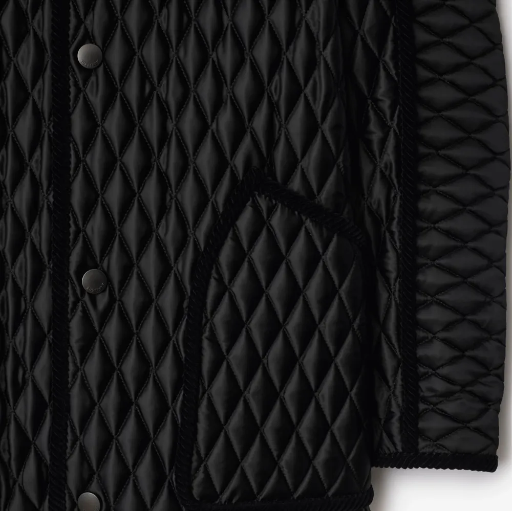 Quilted Long Sleeved Jacket