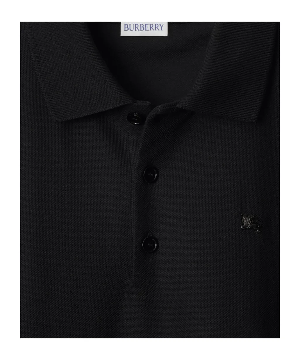 Knight-Embellished Cotton Polo Shirt