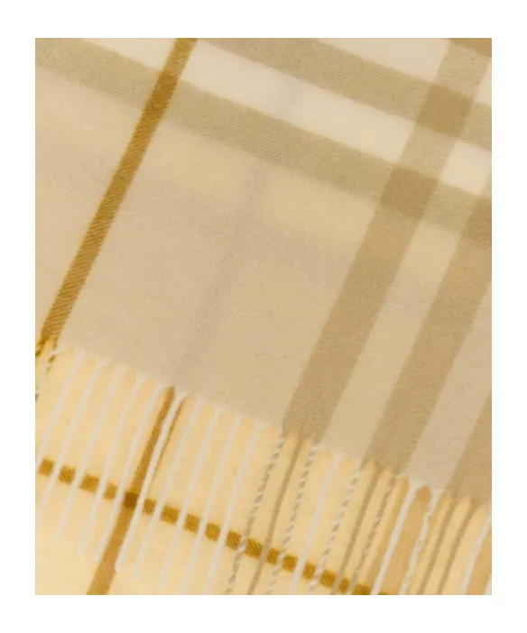Checked Cashmere Scarf