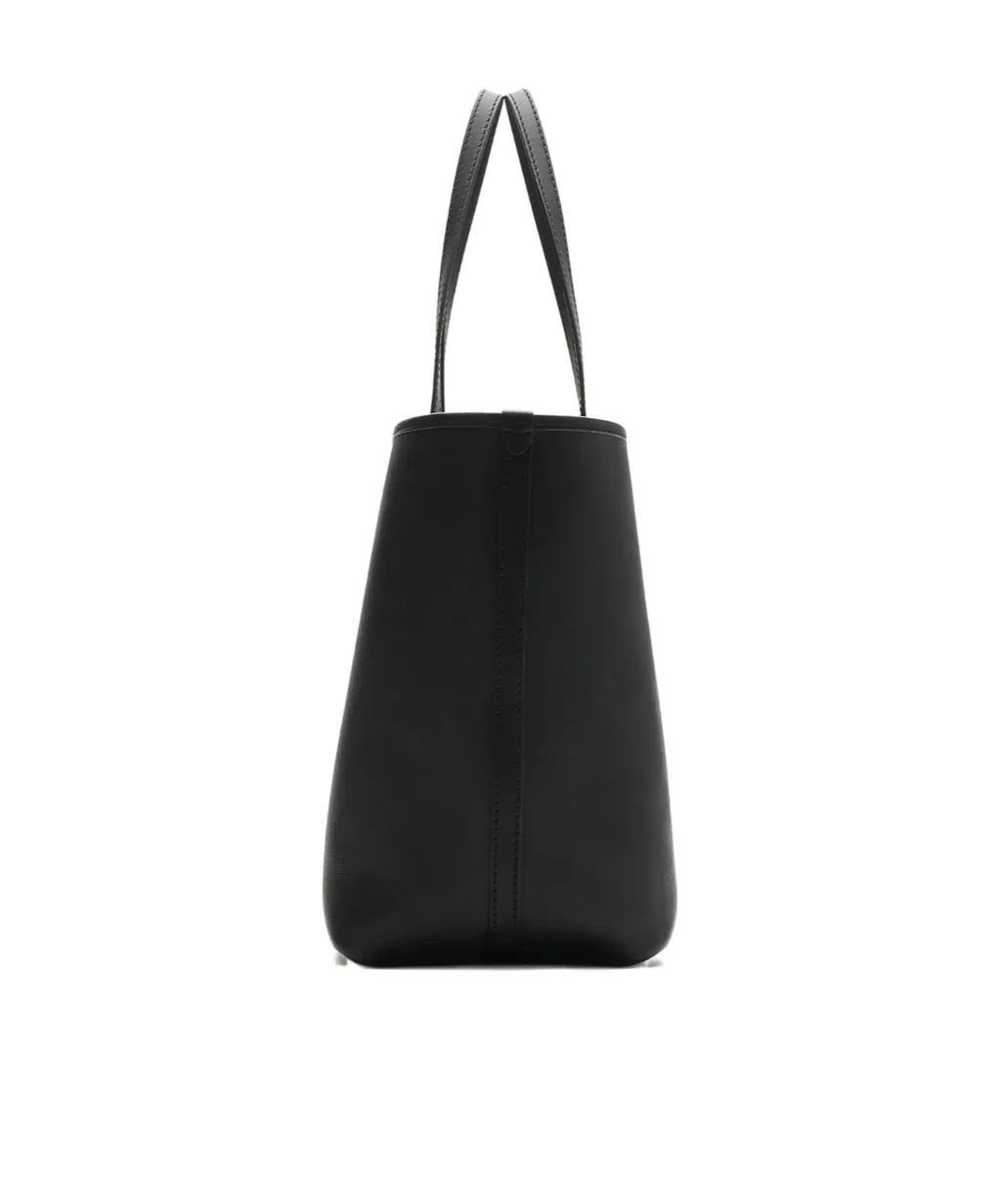 Logo Embossed Tote Bag