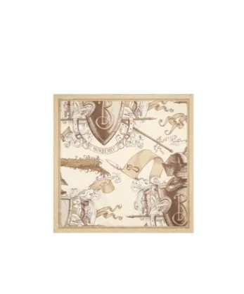 Knight Engraving Printed Scarf