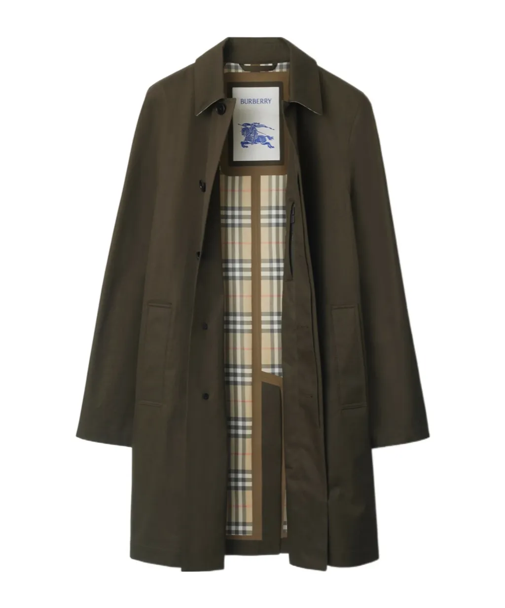 Long Sleeved Buttoned Coat