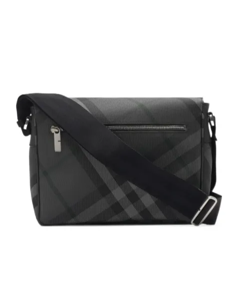 Grid Messenger Bag