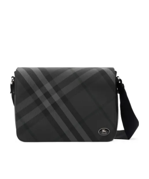 Grid Messenger Bag