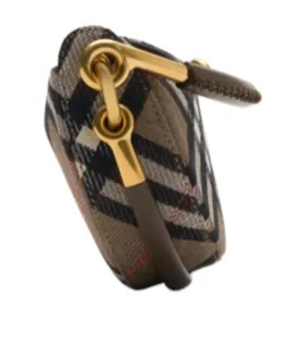 Bridle Checked Clutch Bag