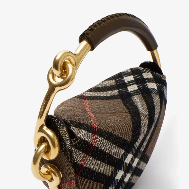 Bridle Checked Clutch Bag