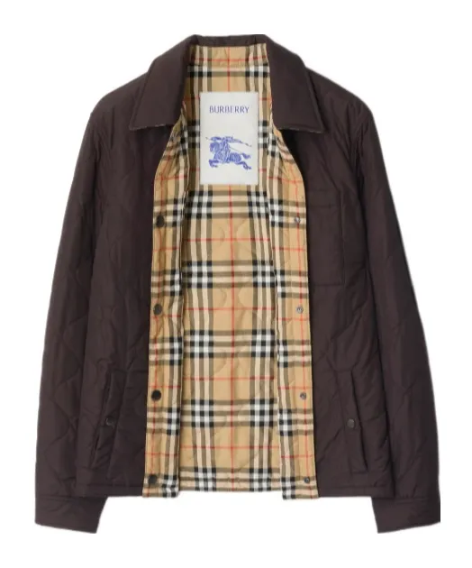 Quilted Checked Reversible Jacket