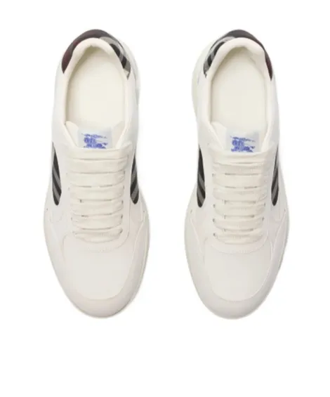 Checked Low-Top Sneakers