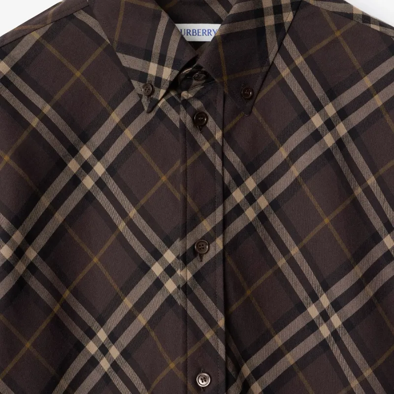 Checked Long Sleeved Shirt