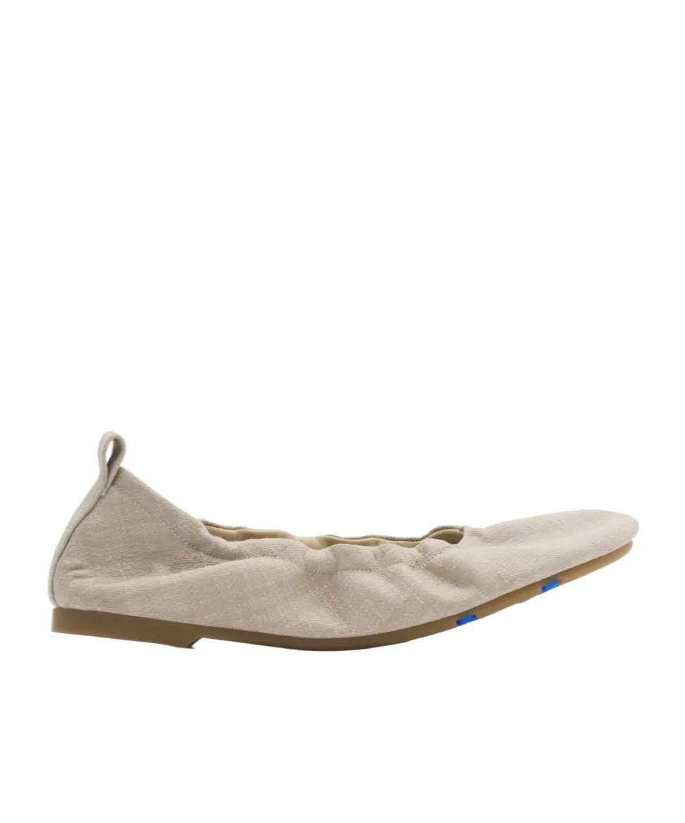Checked Ballet Flats