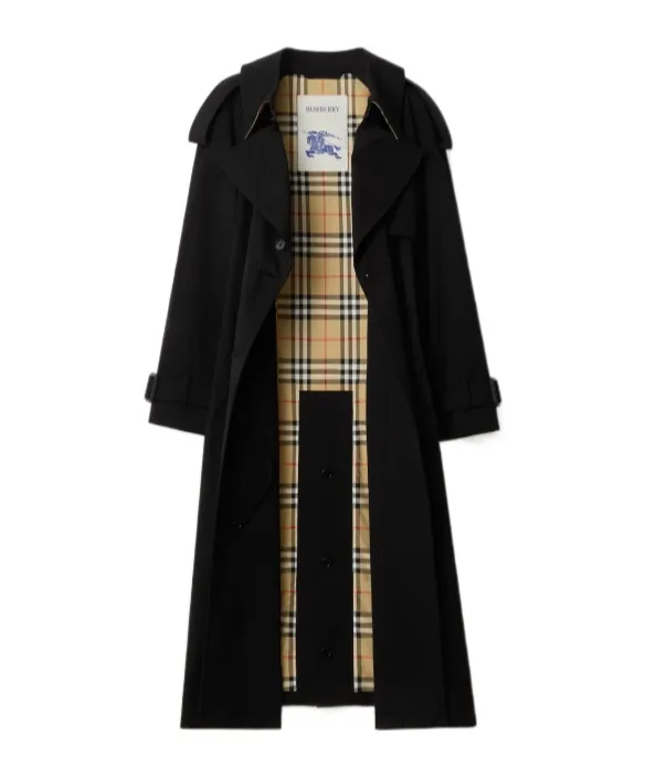 Long Gabardine Fitzrovia Trench Coat