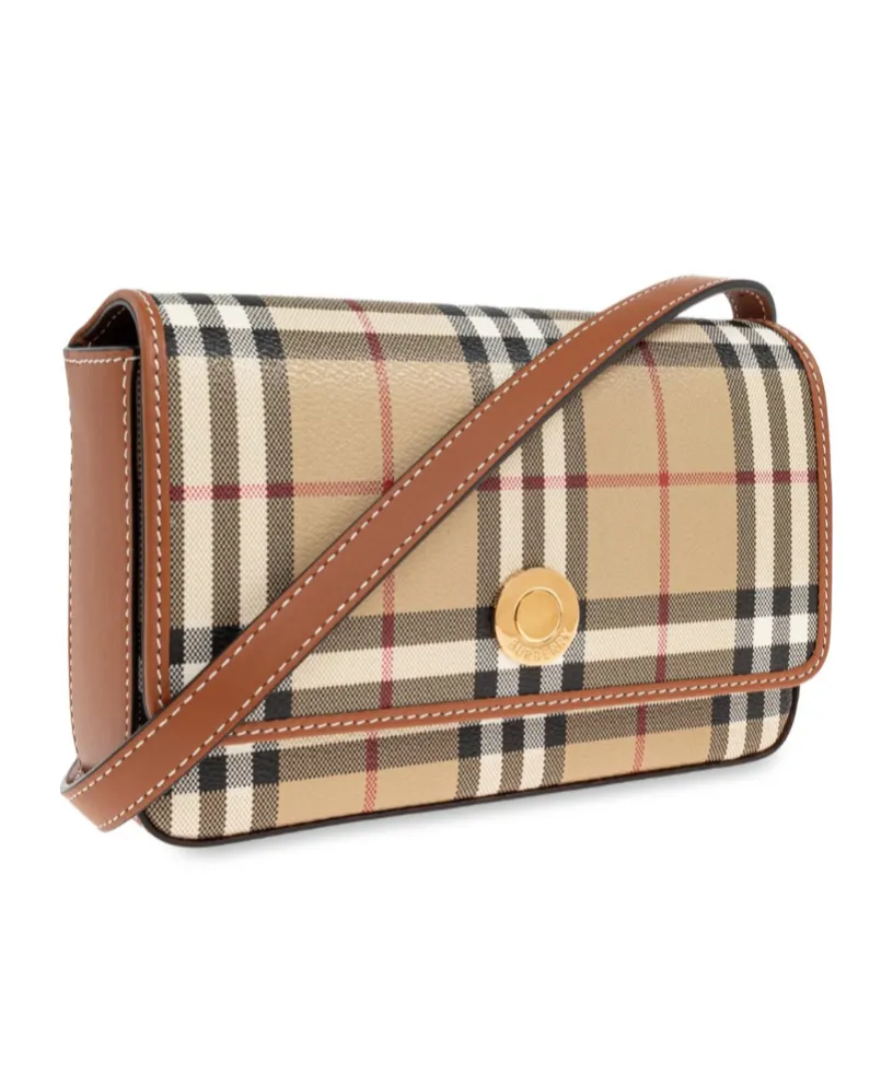 Check Patterned Hampshire Shoulder Bag