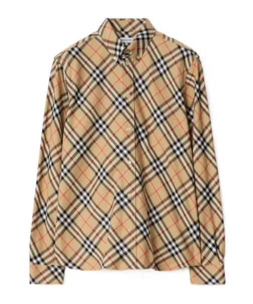 Relaxed Fit Check Flannel Shirt