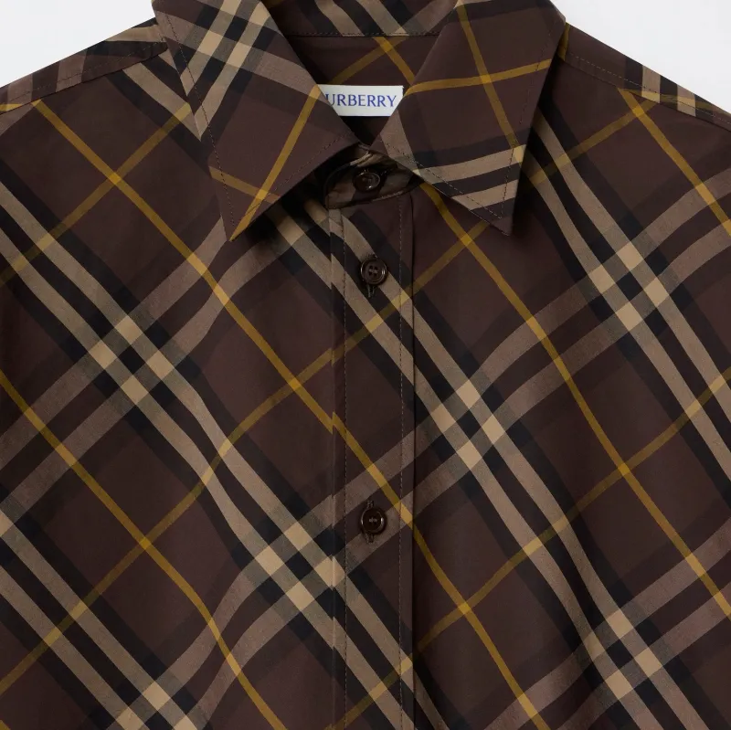 Checked Long Sleeved Shirt