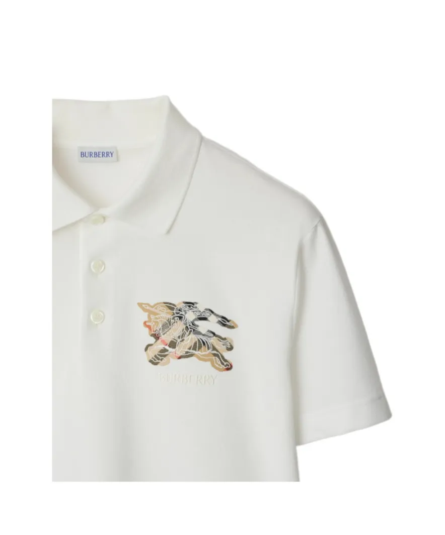 Ekd Check Cotton Polo Shirt