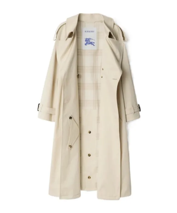 Long Gabardine Fitzrovia Trench Coat
