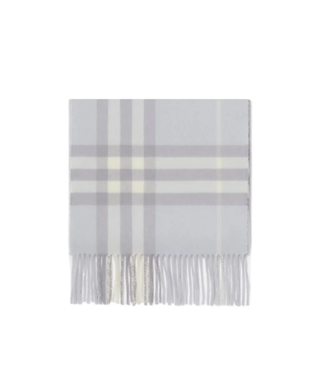 Check Cashmere Scarf