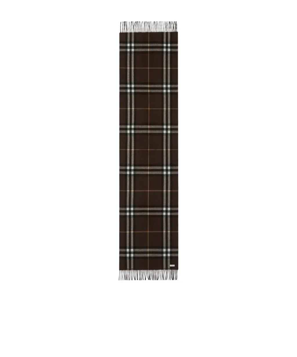 Equestrian-Knight Check Scarf