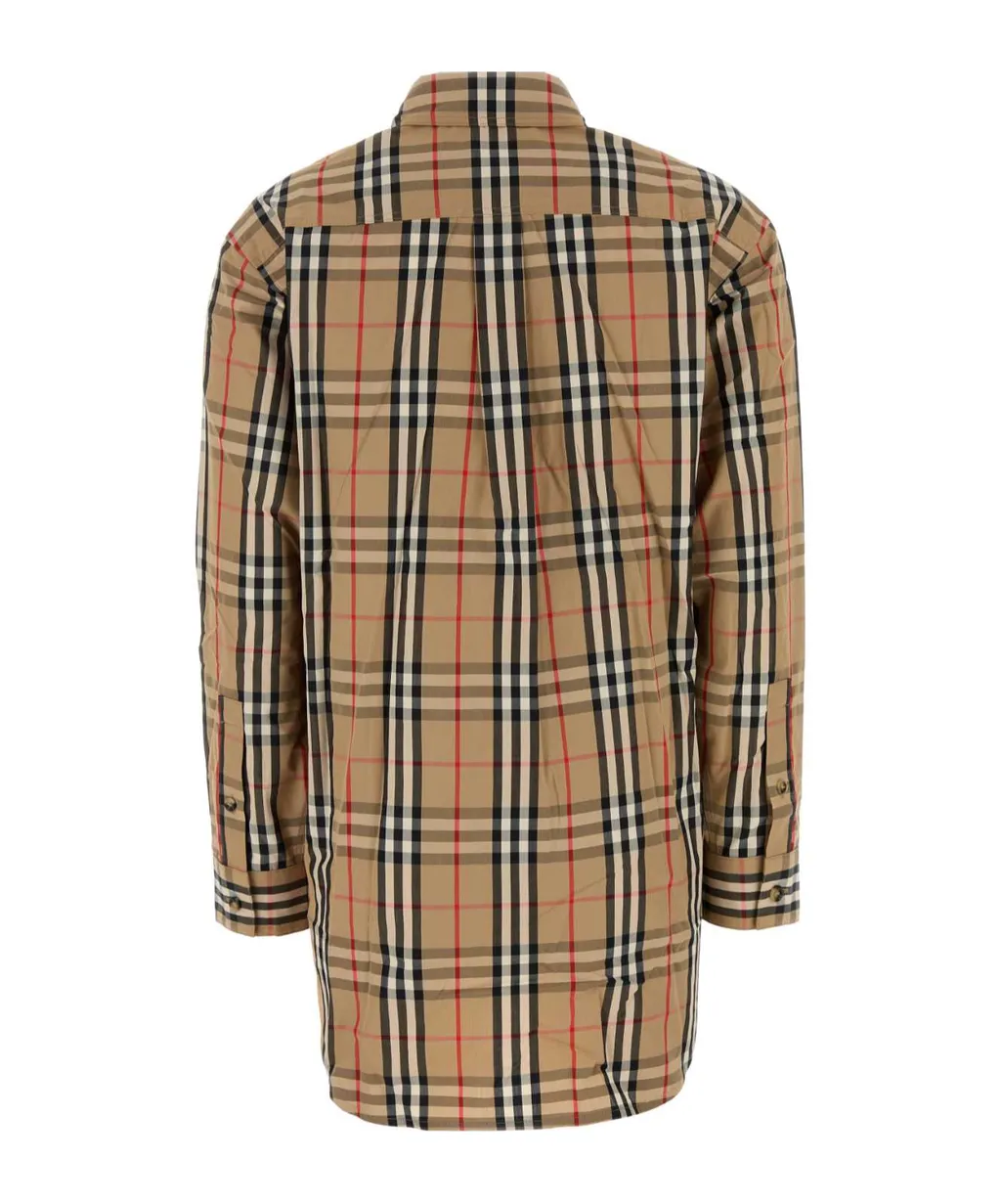 Vintage Check Pattern Shirt