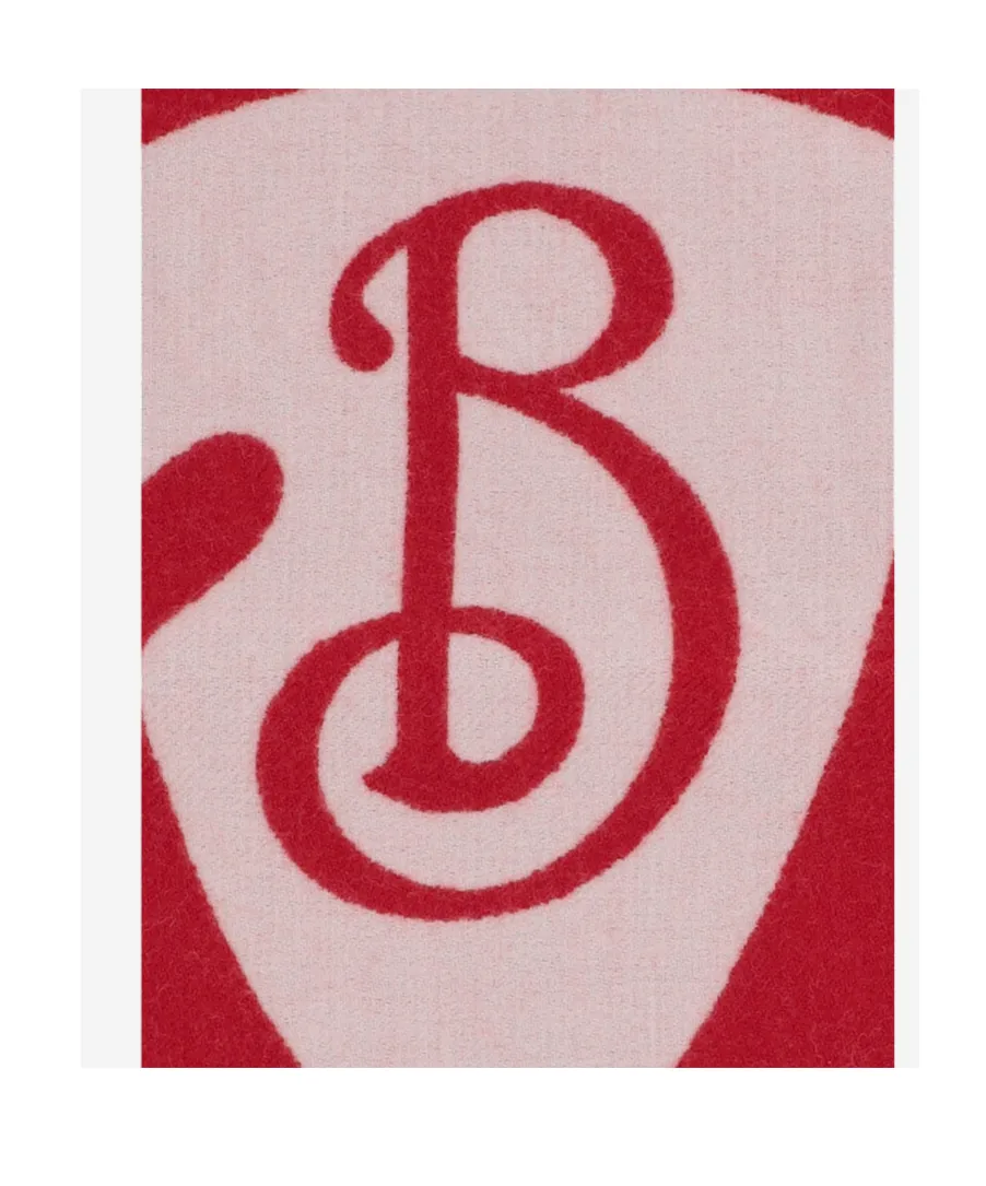 Logo Wool Scarf
