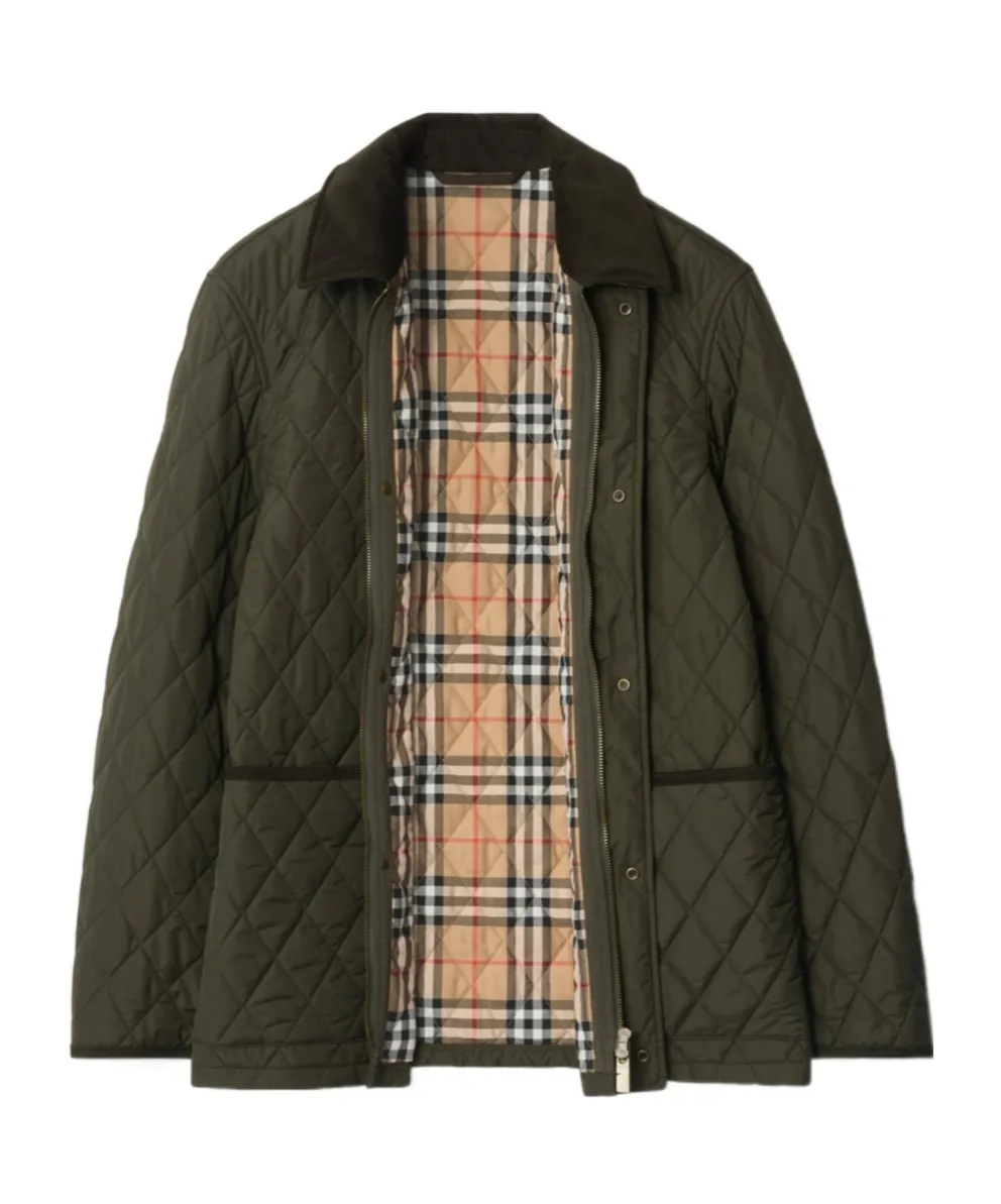 Quilted Nylon Barn Jacket