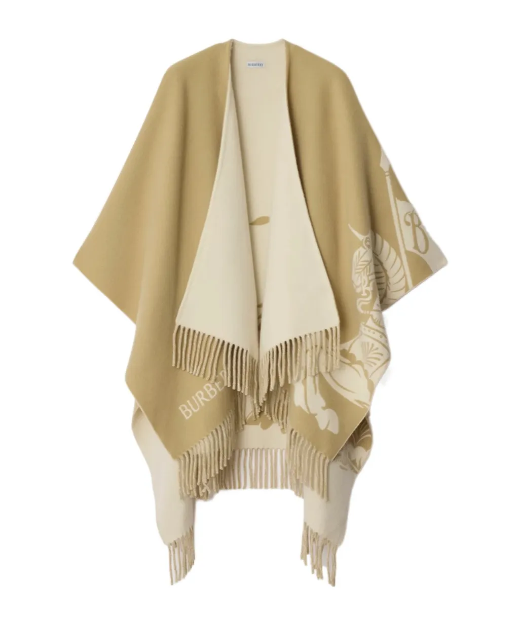 Wool Cashmere Cape