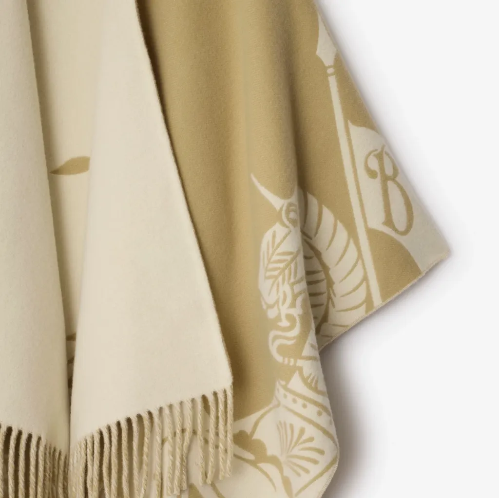 Wool Cashmere Cape