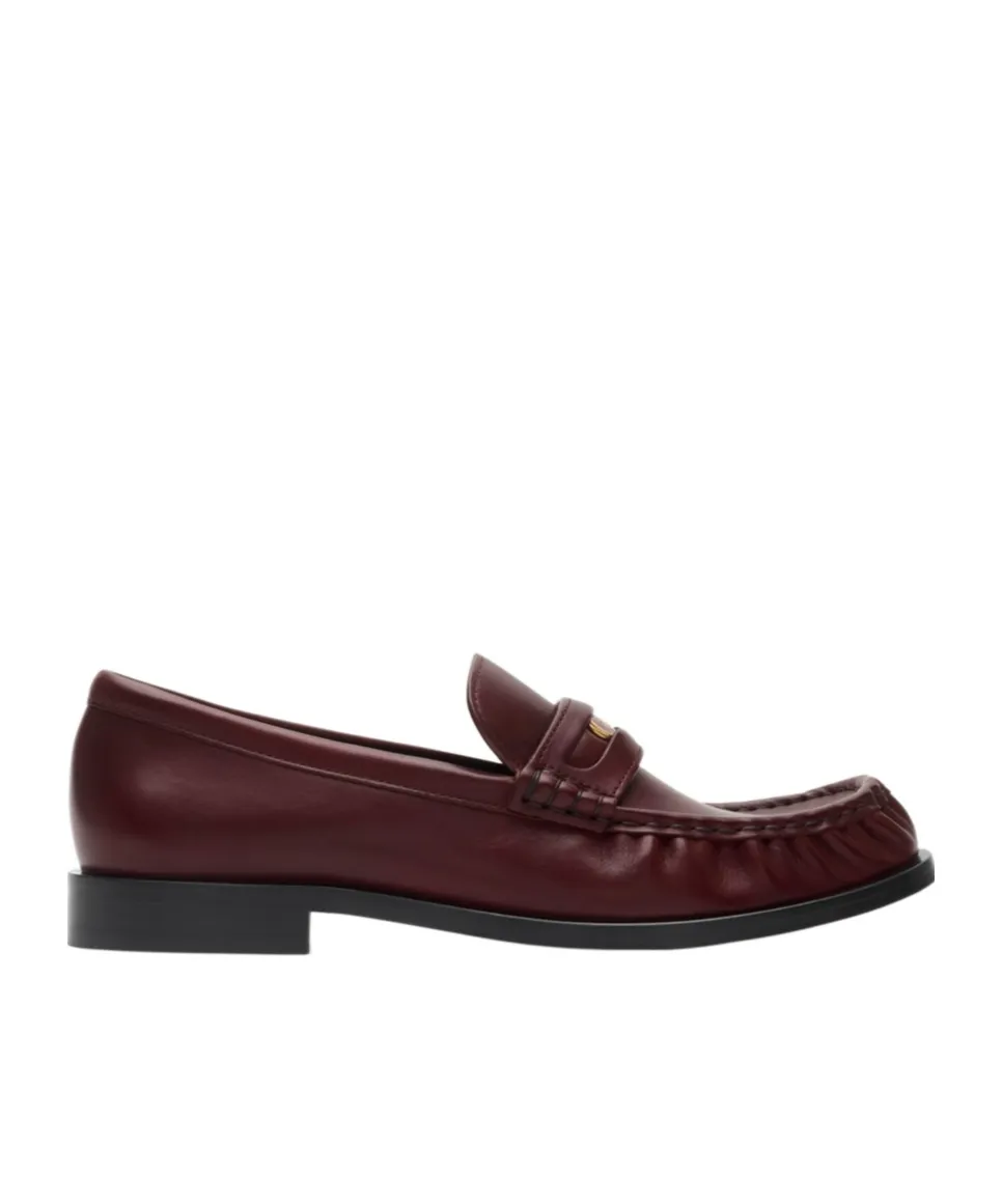Cadet Ruched Detail Loafers