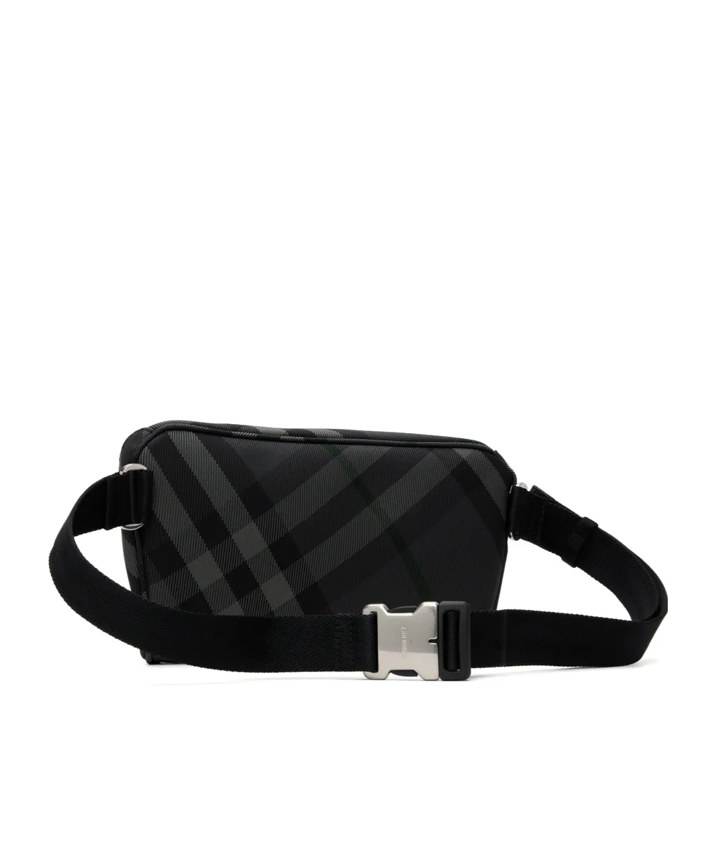 Check-Pattern Belt Bag