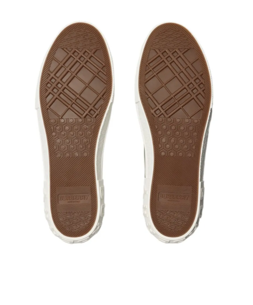 Checked Low-Top Sneakers