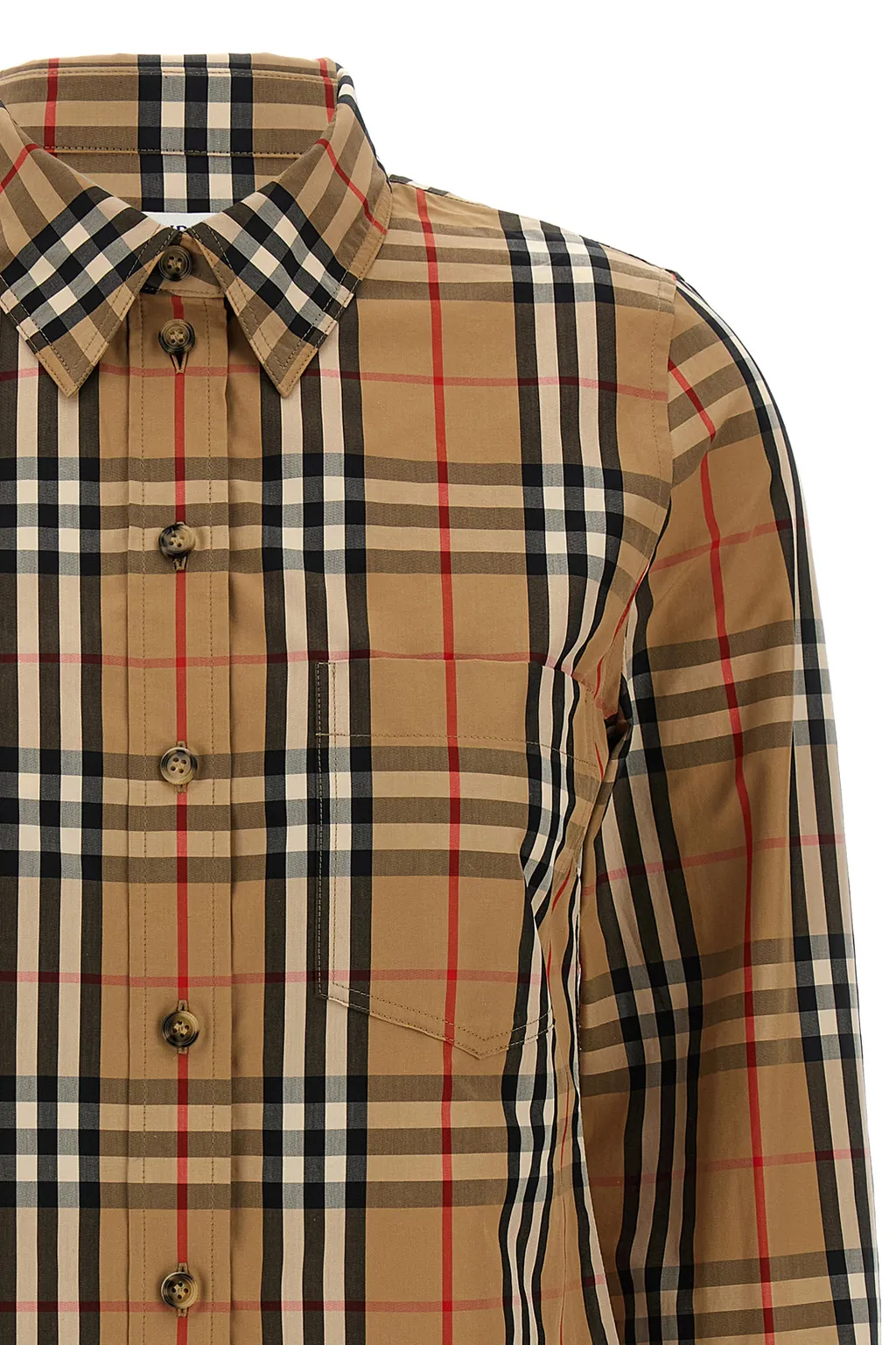 Long Sleeved Checked Shirt